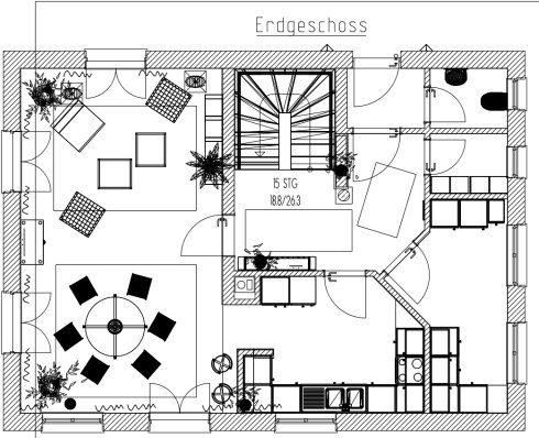 Grundrisse Erdgeschoss